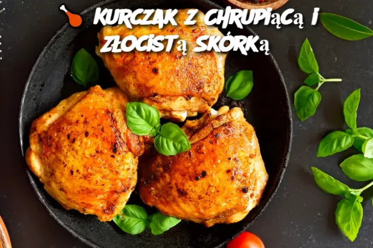 🍗 Kurczak z Chrupiącą i Złocistą Skórką