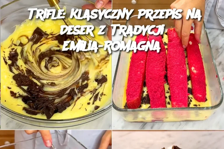 Trifle: Klasyczny Przepis na Deser z Tradycji Emilia-Romagna